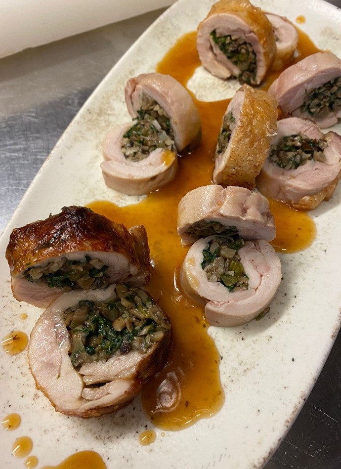 Chicken Roulade yaptım, nasıl olmuş sizce?