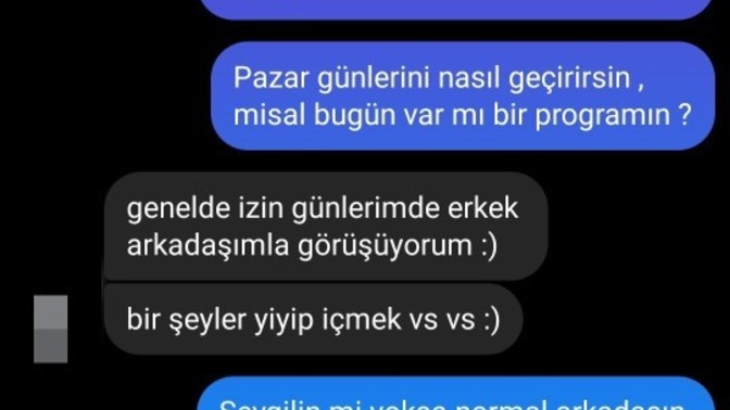 Arkadaşlar kız sizce neden böyle söylemiş olabilir?