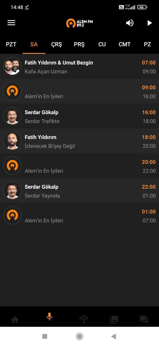 Radyo dinliyor musunuz?