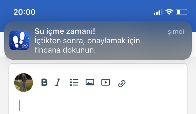 Sularınızı içtiniz mi?