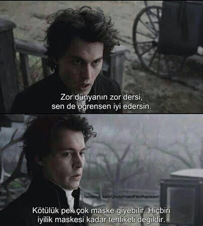 Soruyu görünce aklıma bu replik geldi.