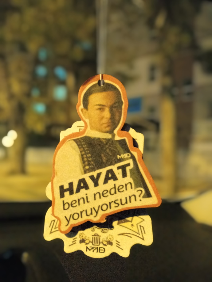 Bu araba kokusu bir harika dostum ✌🏻