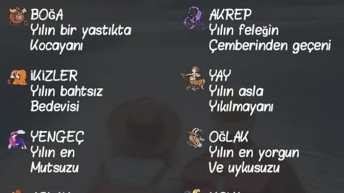 Burçlar da 2022 yılının enleri nelerdir?