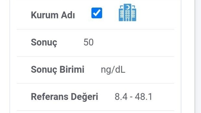 Değerlerim yüksek mi?