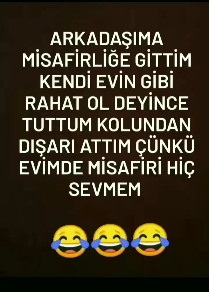 Misafirliğe gittiğinizde / ya da  geldiğinde yaşadığınız en ilginç şey neydi?