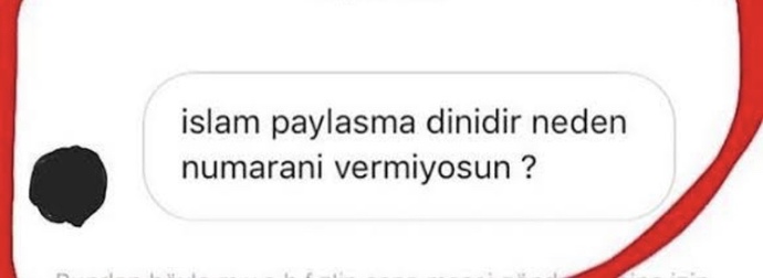 Tanıdığınız ya da  tanımadığınız karşı cinsin telefon numarasını istediğiniz oldu mu?