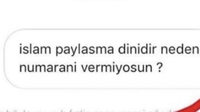 Tanıdığınız ya da  tanımadığınız karşı cinsin telefon numarasını istediğiniz oldu mu?