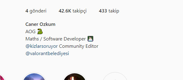 Whatsapp biyografinizde ne var?