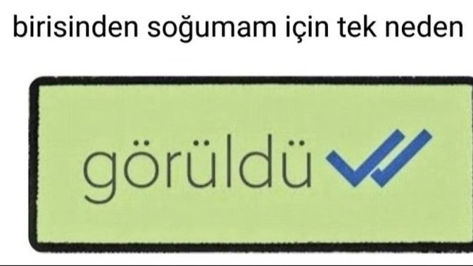 Mesajlarınıza görüldü atıldığı zaman, ikinci mesajı atar mısınız?