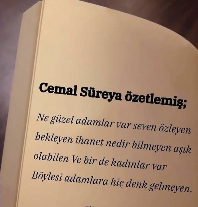 Sizce’de çok güzel özetlememiş mi?