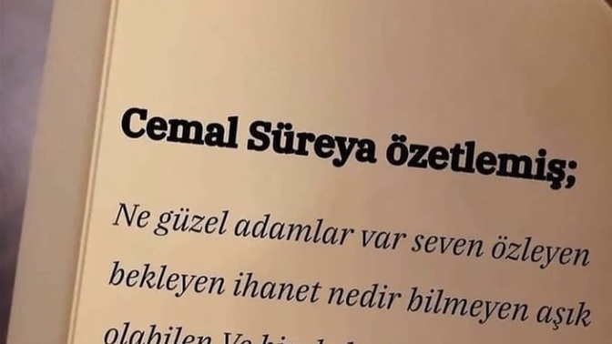 Sizce’de çok güzel özetlememiş mi?