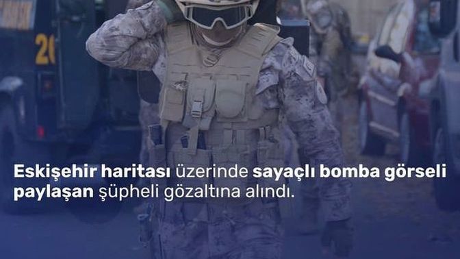 Eskişehir haritası üzerinde bomba paylaşımı yapılmış, sizce patlamaların devamı gelir mi?