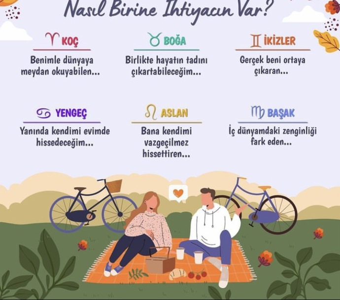 Burçların nasıl birisine ihtiyacı var?