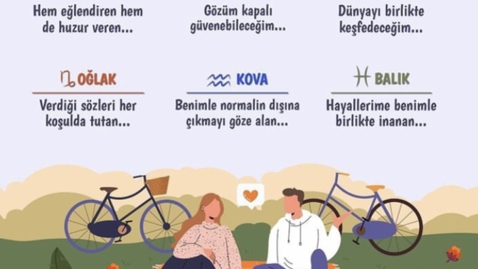 Burçların nasıl birisine ihtiyacı var?