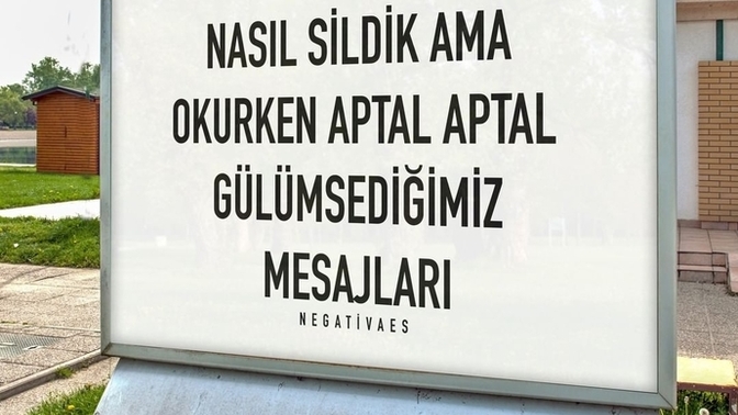 Hayatında her şeyi çabuk siler misin?