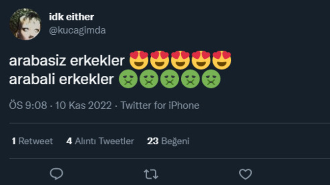 Erkekler, "illa arabası olsun" diye düşünen kızlar hakkında yorumunuz nedir?