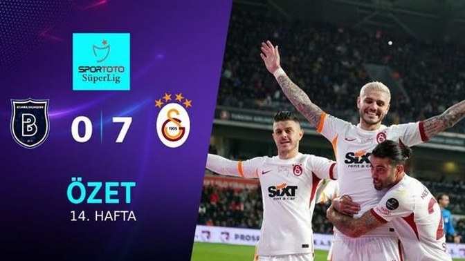 Galatasaray Başakşehir'i Tarihi Bir Skorla Yenmiş?