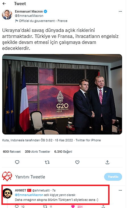 Bu adam, Ak Partinin Fransa il başkanı mı?