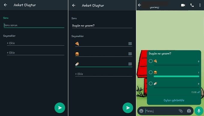 WhatsApp anket özelliğini yayınladı! Anket özelliğini nasıl buldun, kullanır mısın?