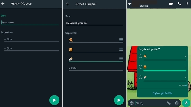 WhatsApp anket özelliğini yayınladı! Anket özelliğini nasıl buldun, kullanır mısın?