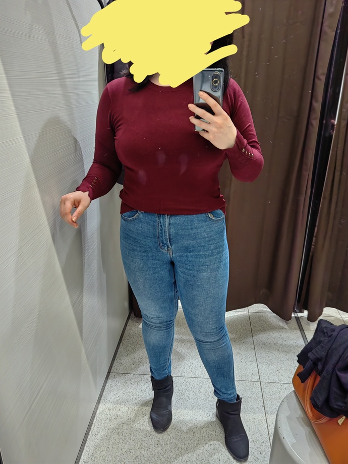 Bordo bluzum, gri pantolon ile hoş durur mu?