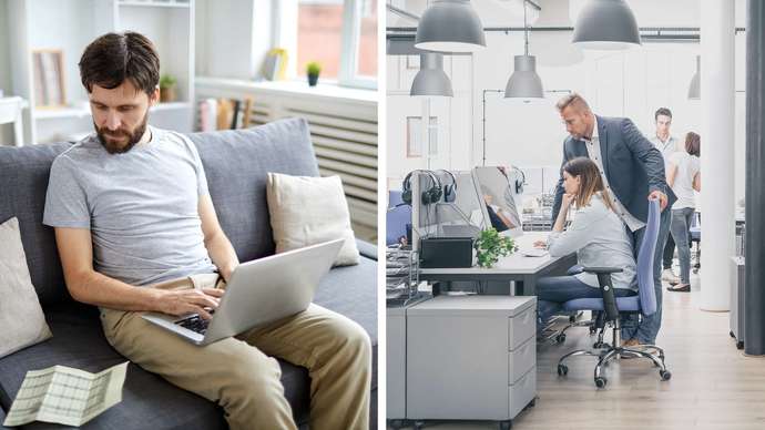 home office vs ofice