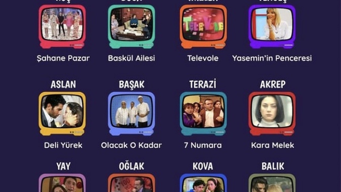 Eski tv programları geri gelse hangi burç neyi izler?
