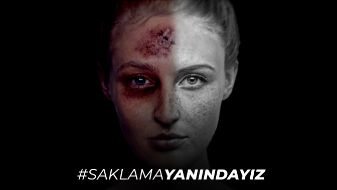 25 Kasım Kadına Şiddetle Mücadele Günü İçin #SaklamaYanındayız diyoruz! Şiddet gördüğünü saklayan kadınları cesaretlendirecek mesajını paylaşır mısın?