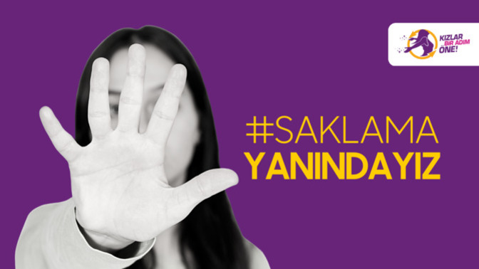25 Kasım Kadına Şiddetle Mücadele Günü İçin #SaklamaYanındayız diyoruz! Şiddet gördüğünü saklayan kadınları cesaretlendirecek mesajını paylaşır mısın?