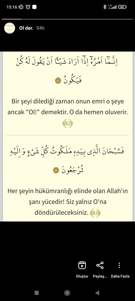 Hoşunuza gitmiş bir ayet bir hadis?