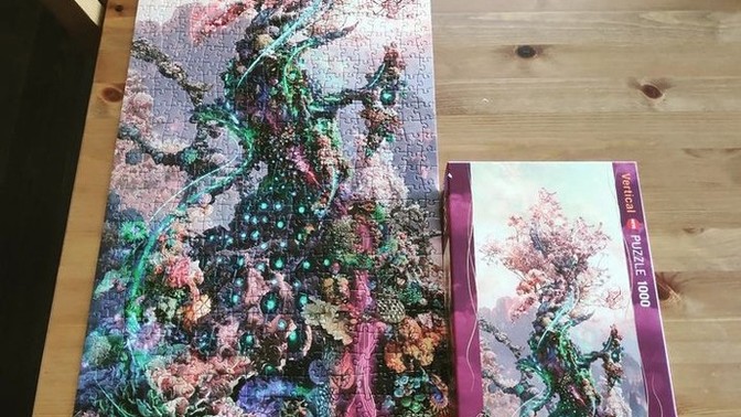 Bu puzzle ı dağıtıp baştan yapmak ister misiniz 😄😄?
