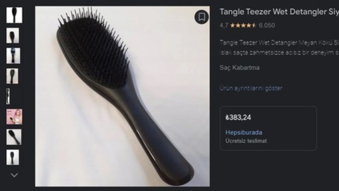 Bir tarağın 400 TL olacağı aklınıza gelir miydi?💆🏼‍♀️Bunu almak akıl işi mi?