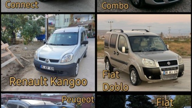 En çok beğendiğiniz Favori minivan panelvan (Ticari) tipi araçlar hangileri?