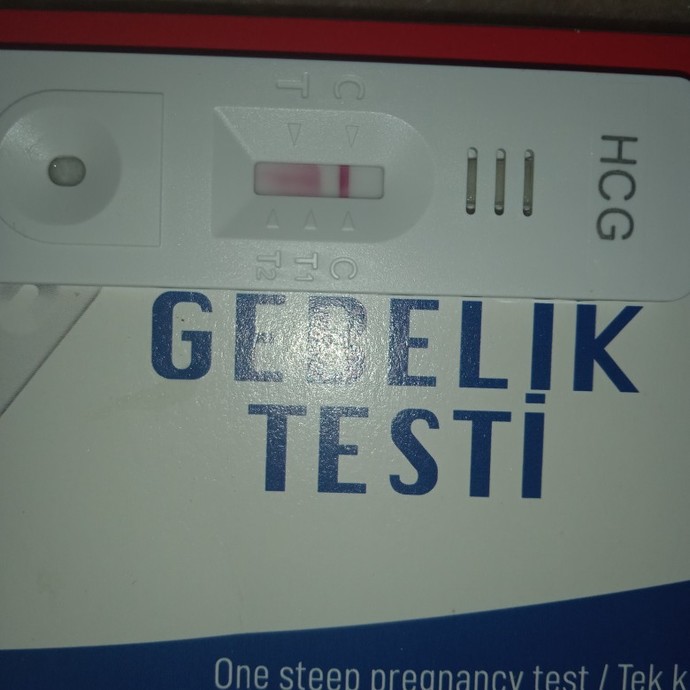 Bu testler pozitif mi ben mi yanlış görüyorum?