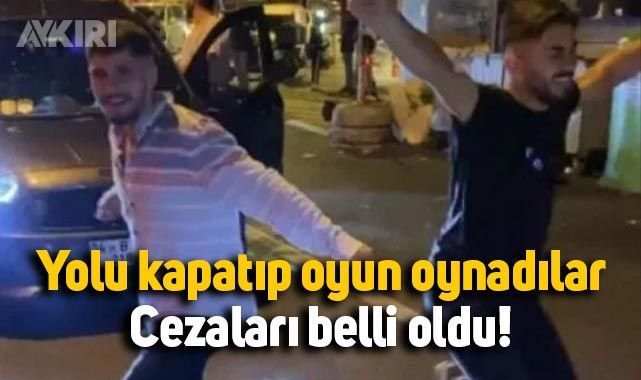 Yolu kapatıp göbek atan baba ve oğluna iki bin lira para cezası kesildi! En son ne zaman göbek attınız?