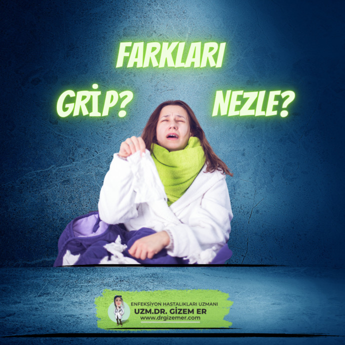 Grip Mi? Nezle Mi? Farklarını Biliyor Musunuz?