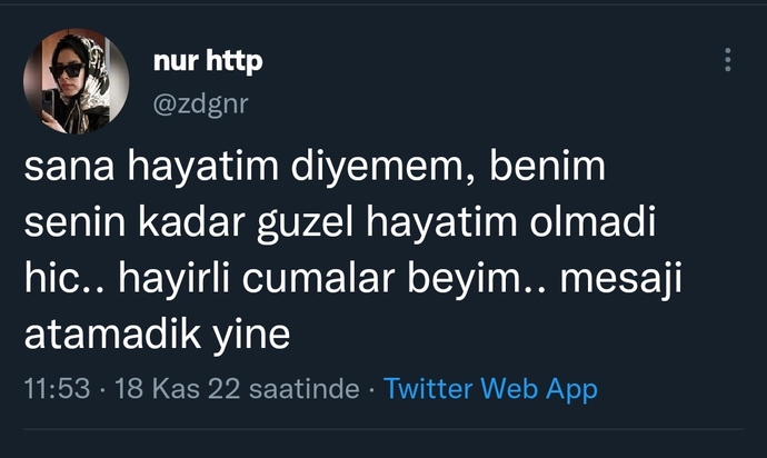 Hayırlı cumalar mesajınızı attınız mı?