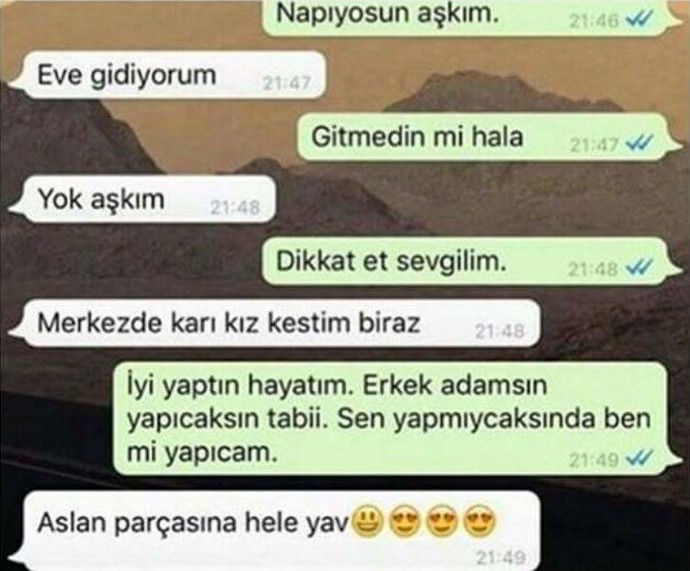 "Eve geçince haber ver" cümlesi hoşunuza gidiyor mu?