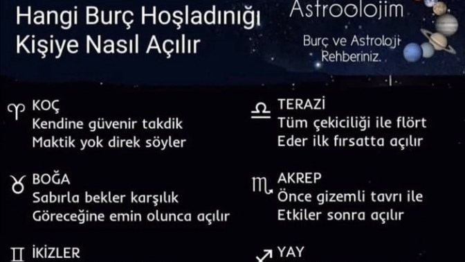 Burcuna göre hoşlandığın kişiye nasıl açılırsın?