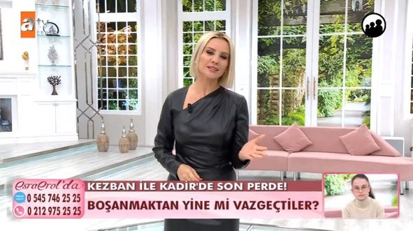 Esra Erola adınız geçse ne için geçmiş olur?