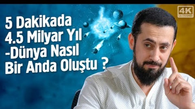 5 Dakikada 4.5 Milyar Yıl - Dünya Nasıl Bir Anda Oluştu? videoyu izleyin lütfen sonra yorum yazın?