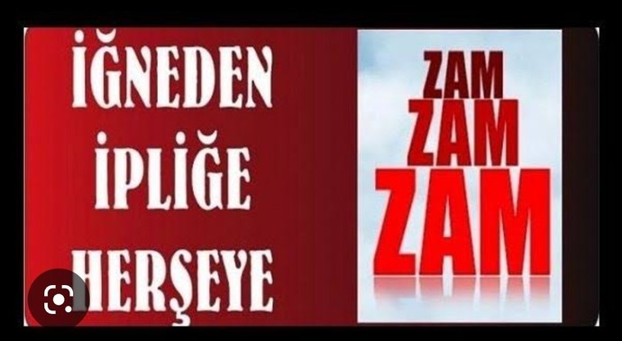 İğneden ipliğe her şeye zam geldi, bu zamlar ne olacak ülke ekonomisi çok kötü alım gücü çok düştü?