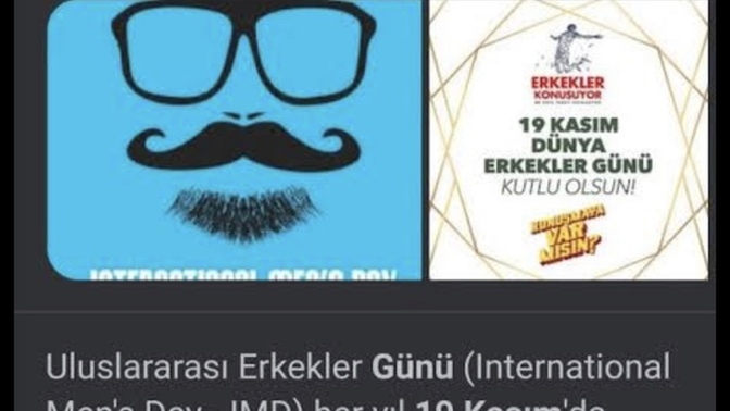 19 Kasım Dünya Erkekler Günü neden kutlanır?