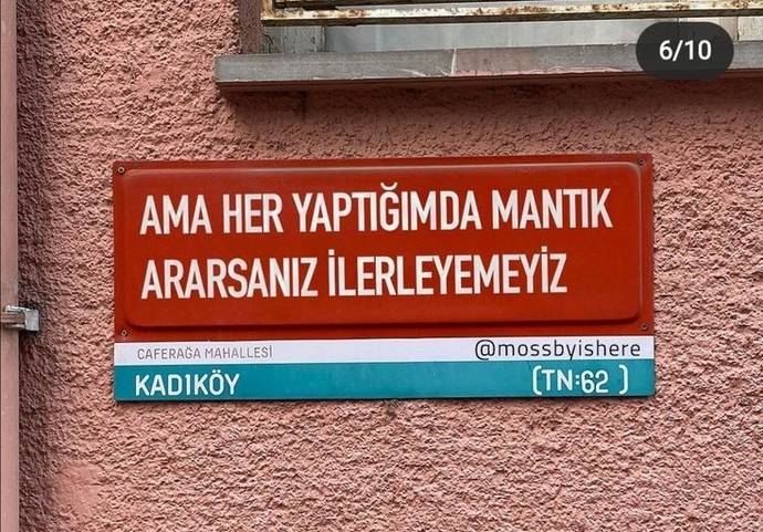 Her bir şey yaptığınızda mantık arayan birileri çıkıyor mu?