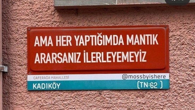 Her bir şey yaptığınızda mantık arayan birileri çıkıyor mu?