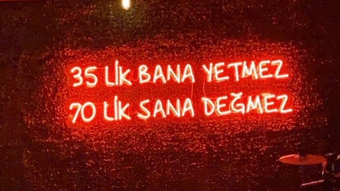 Değmeyen biri için, içmeye değer mi?