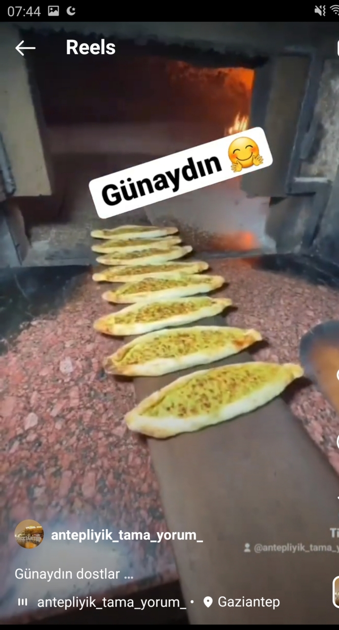 Katmer sever misiniz?