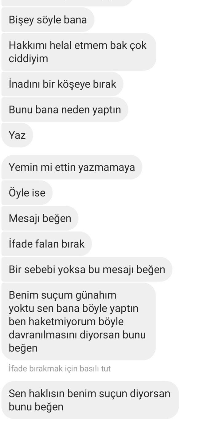 Bu mal neden geri döndü KS engelleyeyim mi kalsınmı?