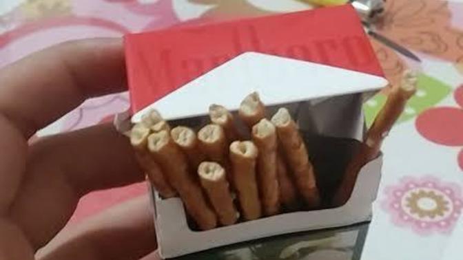 Siz küçükken hiç çubuk krakeri sigara gibi kullandınız mı?