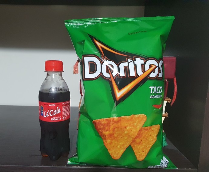 En son neyin yanında kola içtiniz?